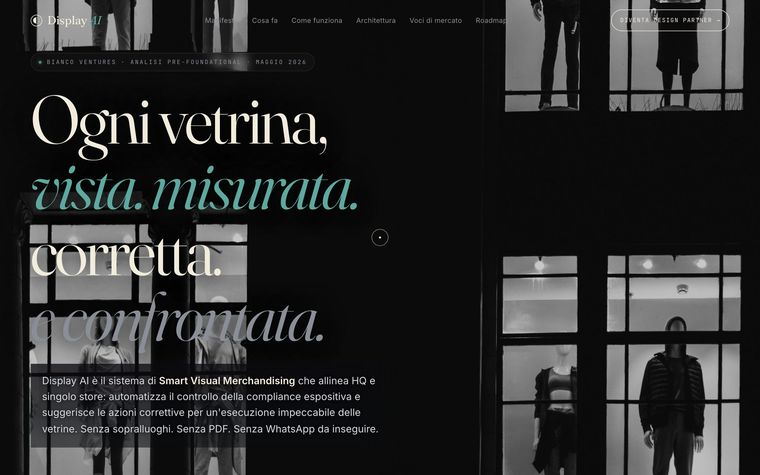 Vetrina Smart — esempio di landing realizzabile nel percorso